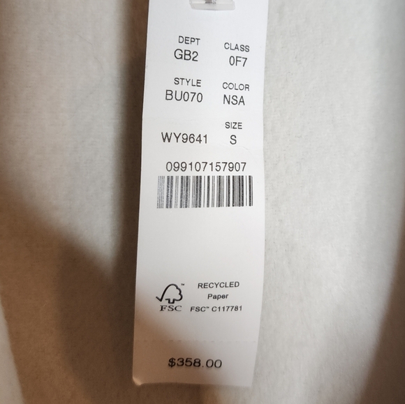 NWT J. Crew Wool Blend Harriet Trench Coat Double-faced Blend Beige Small - Picture 9 of 15